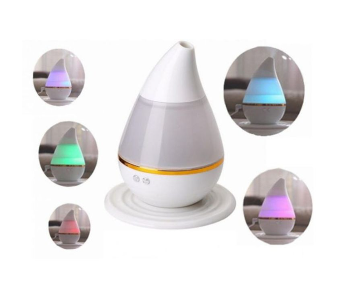 LED Ultrasonic 250ML Air Humidifier - White - Zoom Image 3