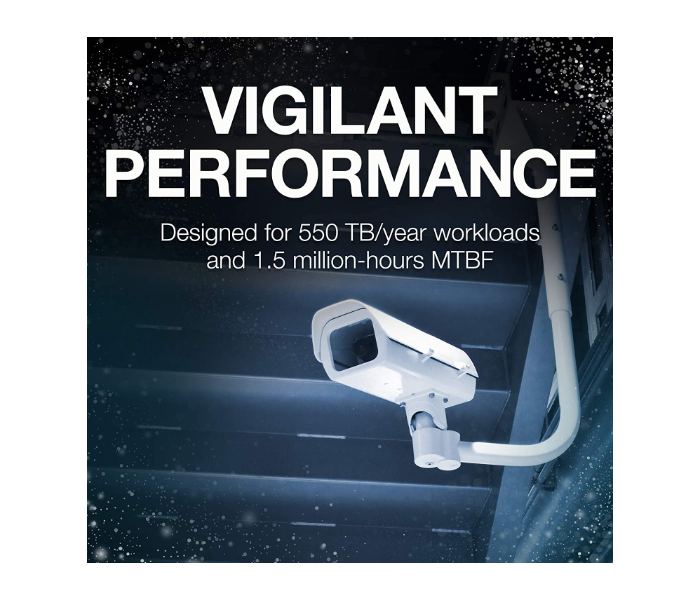 Seagate ST10000VE0008 Skyhawk Ai  3.5 Inch 10Tb 6Gb/S 256Mb Surveillance Internal Hard Drive HDD Sata Cache For DVR NVR Security Camera System With Drive Health Management  - Zoom Image 4