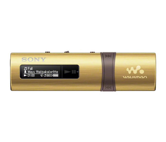 Sony NWZ-B183F Walkman With Built-In USB - Gold - Zoom Image