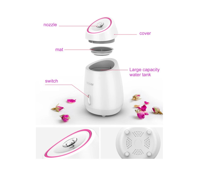 Maoer Fruit-Infusing Facial Steamer - White - Zoom Image 4