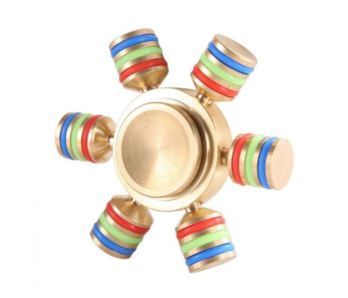 Gyroscope Fidget Spinner - Gold  - Zoom Image 1