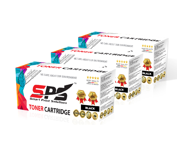 SPS Laser Toner Cartridge Set of 3 Pack TN2220 450 for Brother Fax DCP Printer - Black - Zoom Image