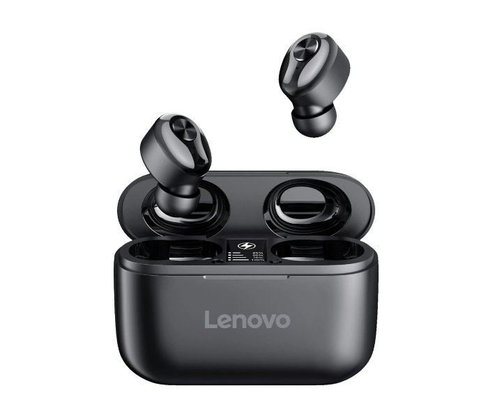 Lenovo HT18 TWS HiFi Stereo Earbuds - Black - Zoom Image