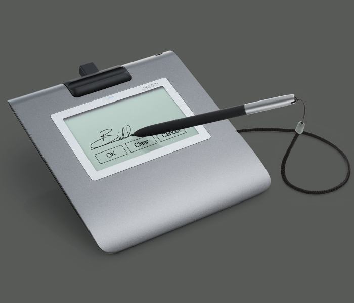 Wacom STU-430 Signature Pad - Silver - Zoom Image 2