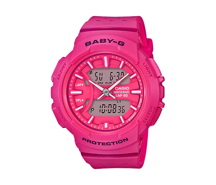 Casio BA-240-4ADR Baby-G Analog Digital Watch - Pink - Zoom Image 1