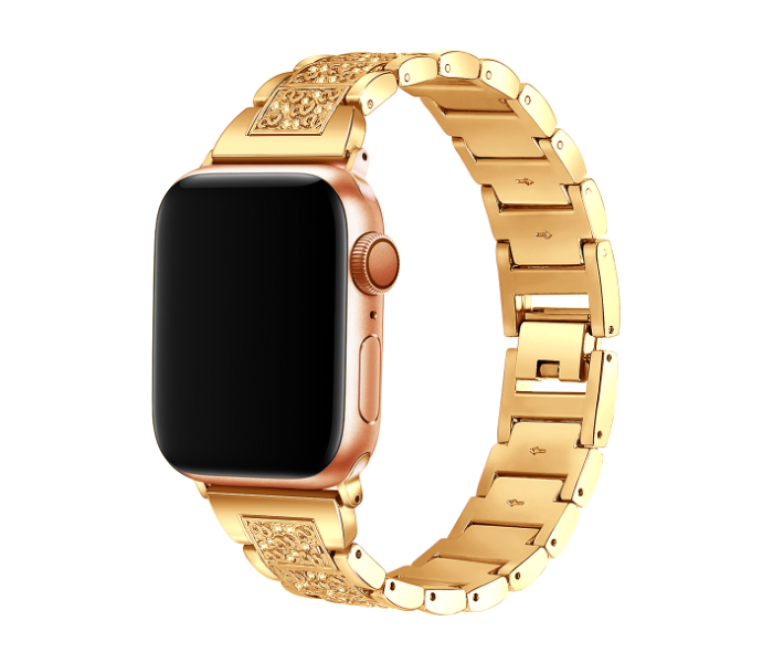 Promate FROST-38ML 38mm Bracelet Watch Strap for Apple Watch - Gold - Zoom Image 1