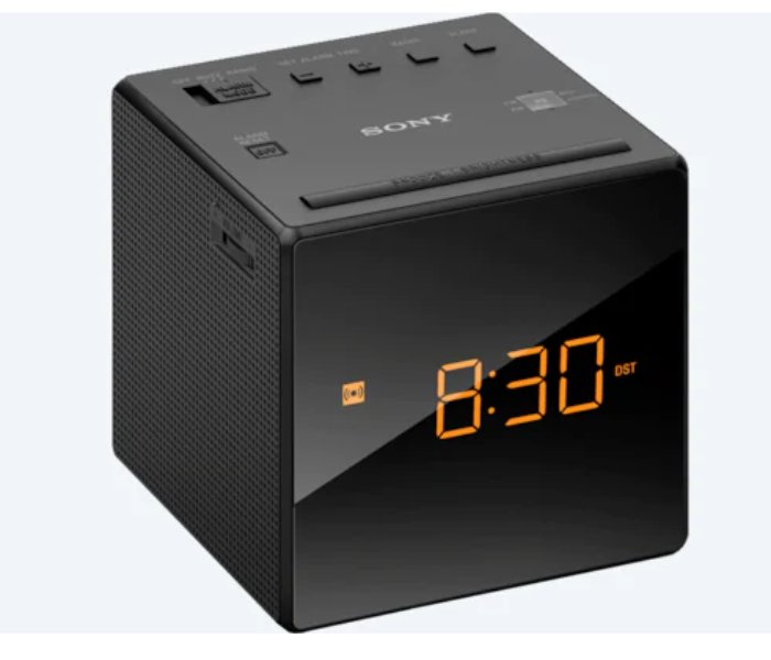 Sony ICF-C1 Clock Radio - Black - Zoom Image 1