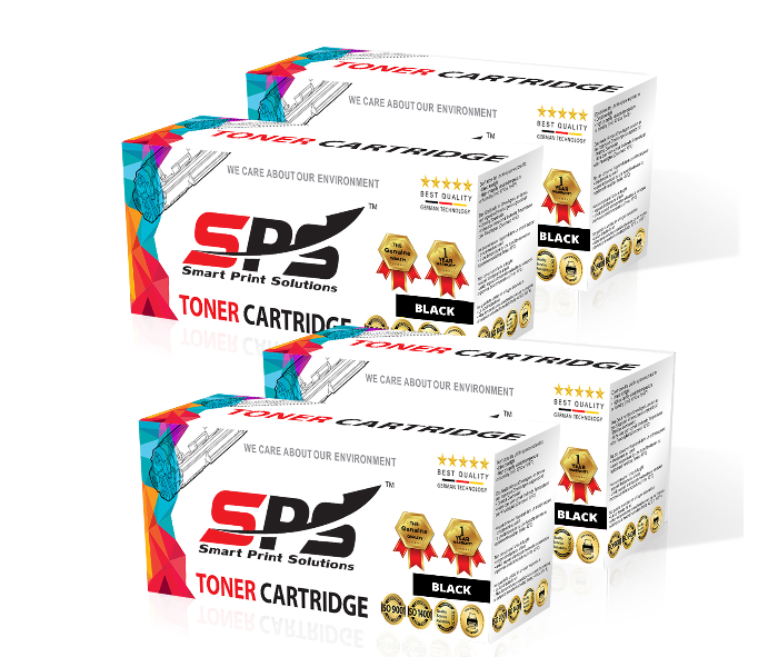 SPS Laser Toner Cartridge Set of 4 Pack TN2220 450 for Brother Fax DCP Printer - Black - Zoom Image