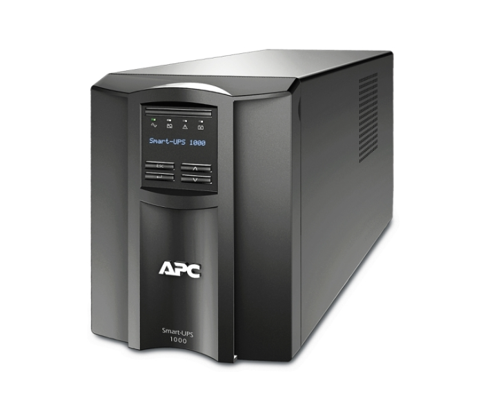 APC 1000VA 230V LCD Smart-UPS with SmartConnect - Black - Zoom Image 1