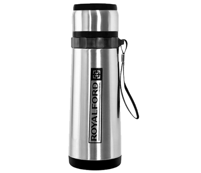 Royalford RF9460 800ml Stainless Steel Vacuum Bottle - Silver - Zoom Image 3