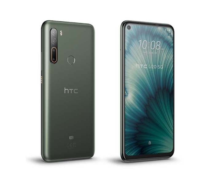 HTC U20 8GB RAM 256GB 5G Smartphone - Mirage Green - Zoom Image 2