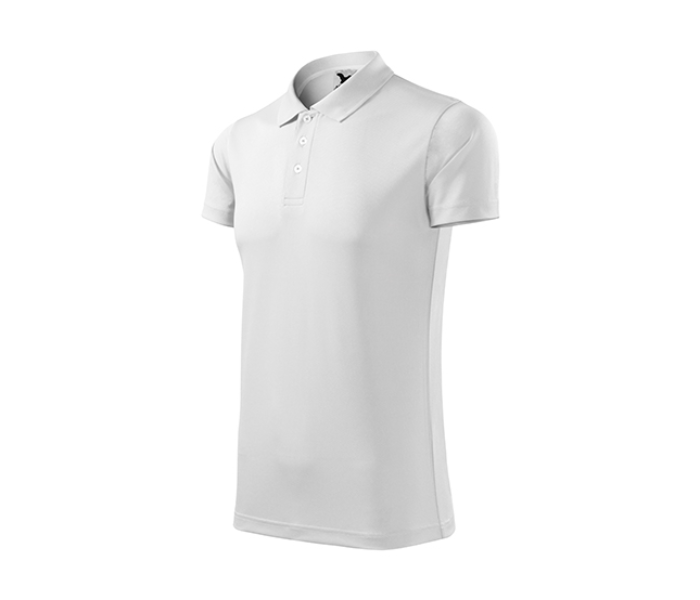 Nafoura Large Polo T Shirt for Women - White - Zoom Image