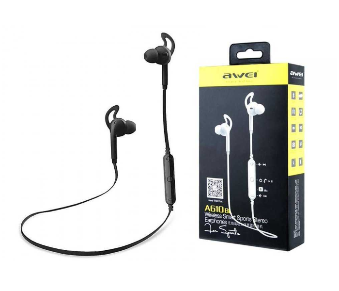 Awei A610BL Wireless Smart Sports Stereo Earphones - Zoom Image 1