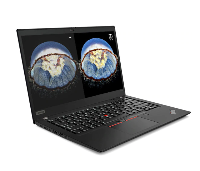 Lenovo ThinkPad T490s 20NX000JAD 14.0 Inch FHD Intel Core i7-8565U Processor 8GB RAM DDR4 256GB SSD Arabic Keyboard Win10 Pro - Black - Zoom Image 3