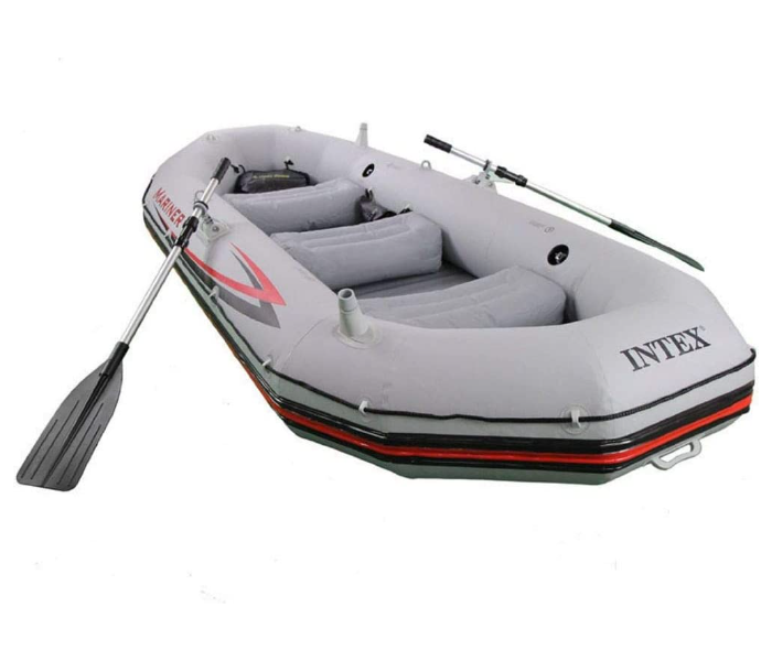 Intex 68376 Mariner 4 Rigid Inflatable Boat Set  - Zoom Image 3