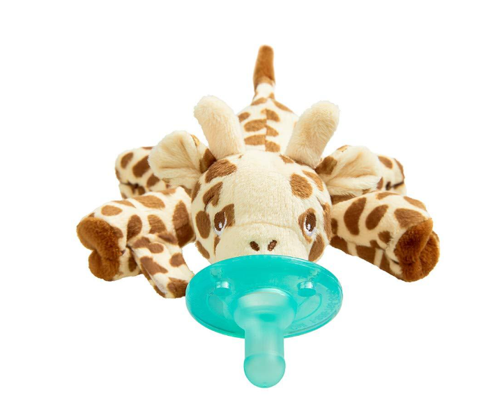 Philips Avent Soothie Snuggle Pacifier Holder with Detachable Pacifier - Giraffe - Zoom Image