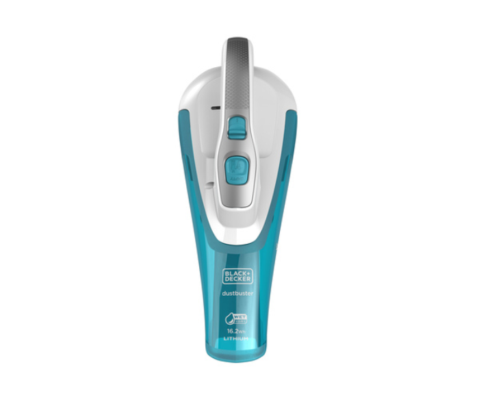 Black and Decker WDA315J-B5 10.8V 1.5Ah Li-Ion Wet and Dry Cordless Dustbuster Hand Vacuum Cleaner - White and Blue - Zoom Image 1