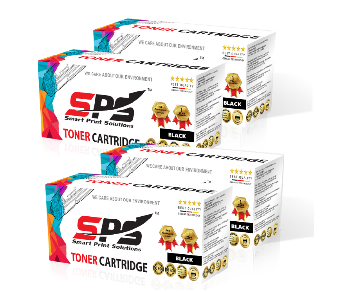 SPS FX8 CRG T S35 Laser Toner Cartridge Set of 4 Pack for Canon Faxphone - Black - Zoom Image