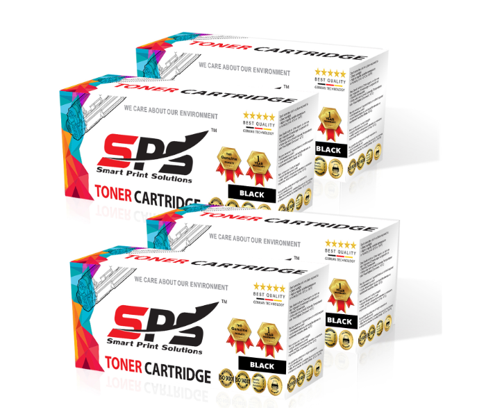 SPS CRG312 712 35A Laser Toner Cartridge Set of 4 Pack for Canon LBP - Black - Zoom Image