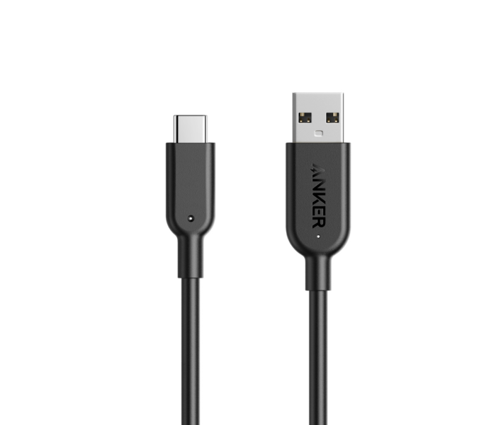 Anker A8462 3 ft PowerLine II USB-C to USB 3.1 Cable - Black - Zoom Image 1