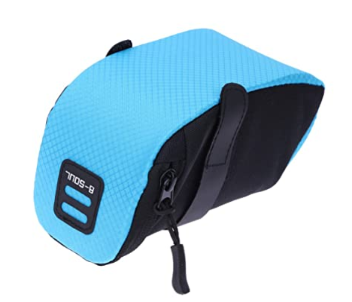 Cycling Rear Waterproof Saddle Bag - Blue - Zoom Image 2