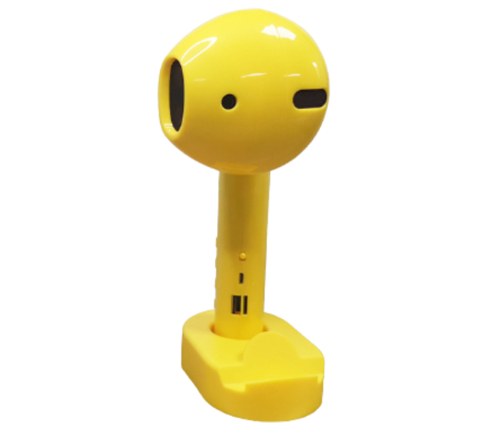 Giant Wireless Bluetooth Earphone Speaker for AirPods- Yellow - Zoom Image