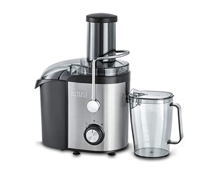 Black and Decker JE800-B5 800W Stainless Steel Juicer Extractor - Black and Silver - Zoom Image 1