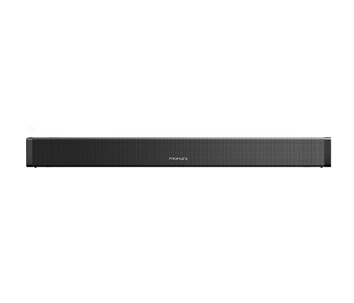 Promate BluesBar-40 40W Bluetooth Soundbar with Remote Control - Black - Zoom Image 1