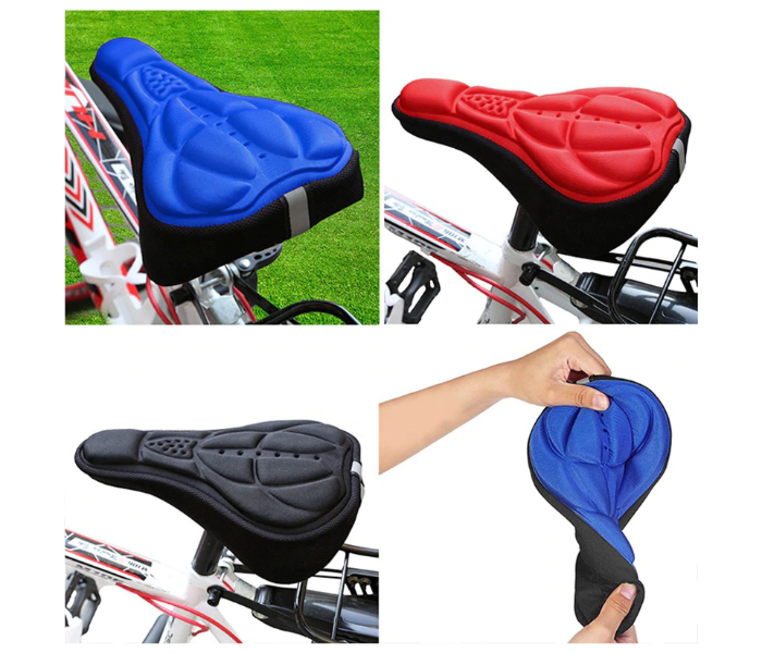 Bicycle Soft Saddle SoftSeat Cover - Blue - Zoom Image 4