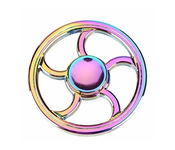 Steering Wheel Fidget Spinner - Rainbow - Zoom Image 1