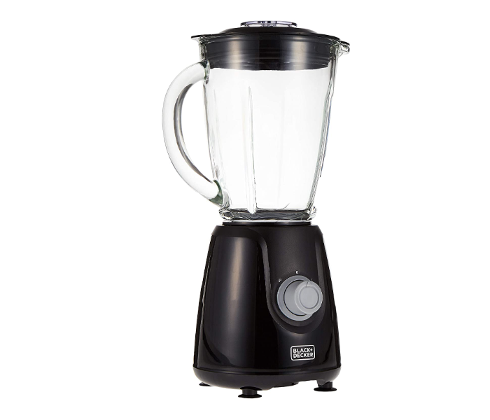 Black and Decker BX440G-B5 400W Blender with Glass Jar and 2 Grinding Mill - Black - Zoom Image 2