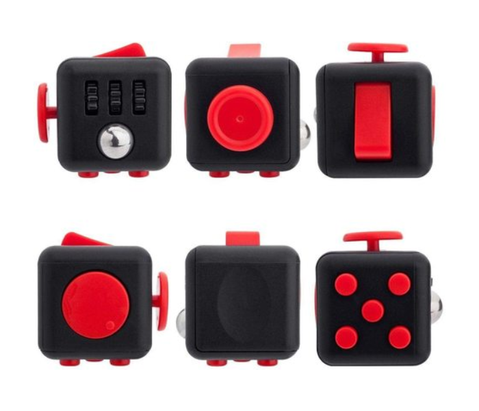 Fidget Cube for Kids - Red - Zoom Image