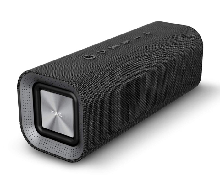 Havit HV-M16 Fabric Portable Wireless Speaker - Black - Zoom Image 1