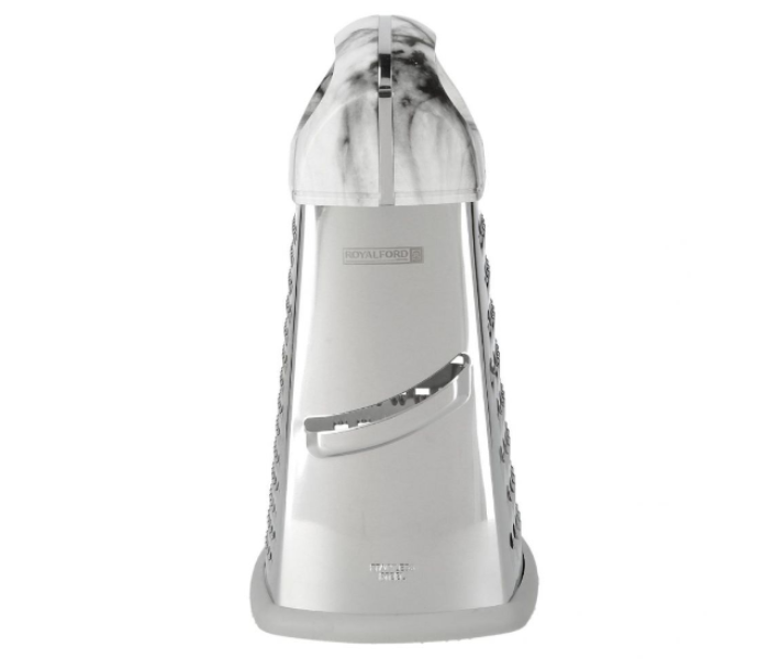 Royalford RF9549 8cm Stainless Steel Marble Designed 4 Side Grater - White & Grey - Zoom Image 5