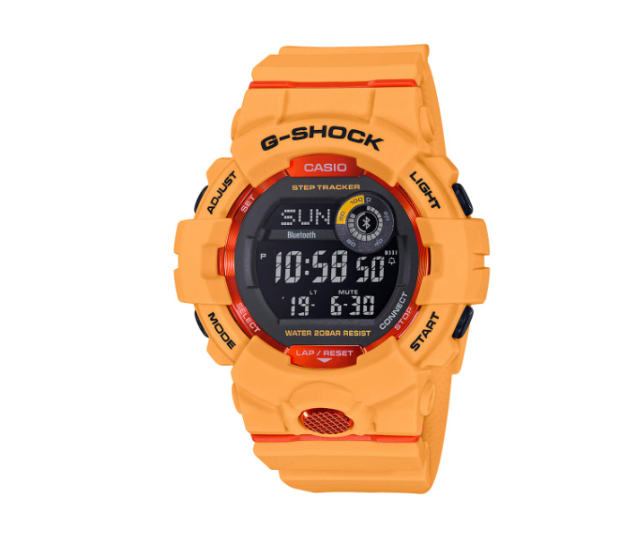 Casio GBD-800-4DR G-Shock Athleisure Series Bluetooth Digital Watch - Yellow - Zoom Image 1