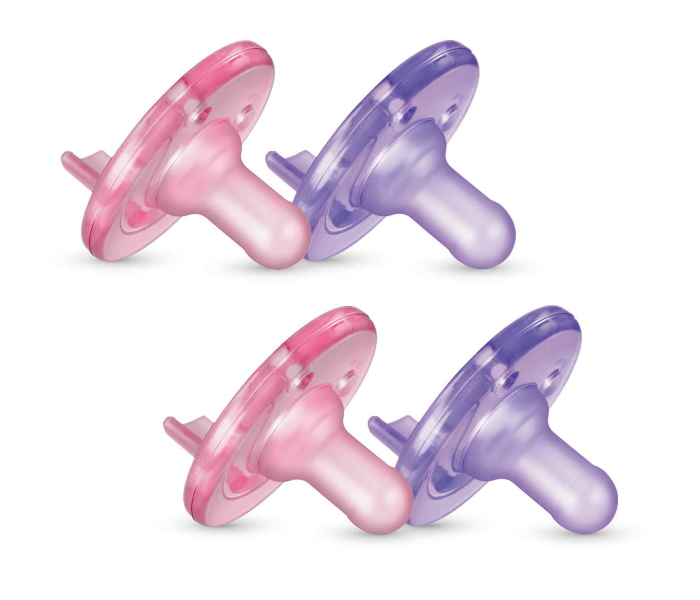 Philips Avent Pack of 2 Soothie Pacifier - Pink - Zoom Image