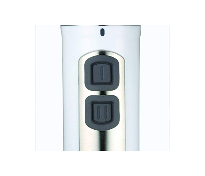 Black and Decker SB4000-B5 400W 3 in 1 Hand Blender with Chopper and Whisk - White - Zoom Image 5