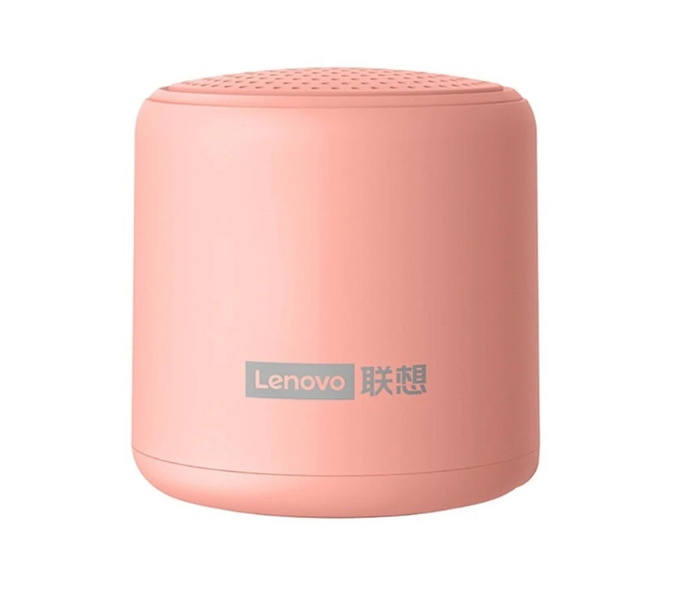 Lenovo L01 Mini Wireless Bluetooth 5.0 Portable Speaker - Pink - Zoom Image 1