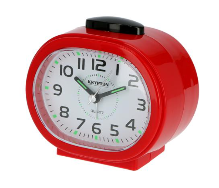 Krypton KNWC6118 Bell Analog Alarm Clock - Red - Zoom Image 2