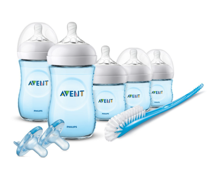 Philips Avent Natural Baby Bottle Gift Set - Blue - Zoom Image