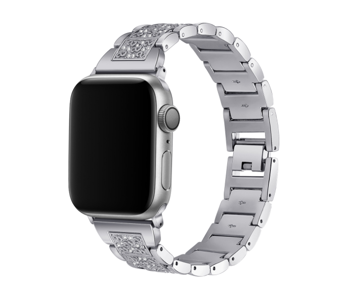 Promate FROST-38SM 38mm Bracelet Watch Strap for Apple Watch - Silver - Zoom Image 1