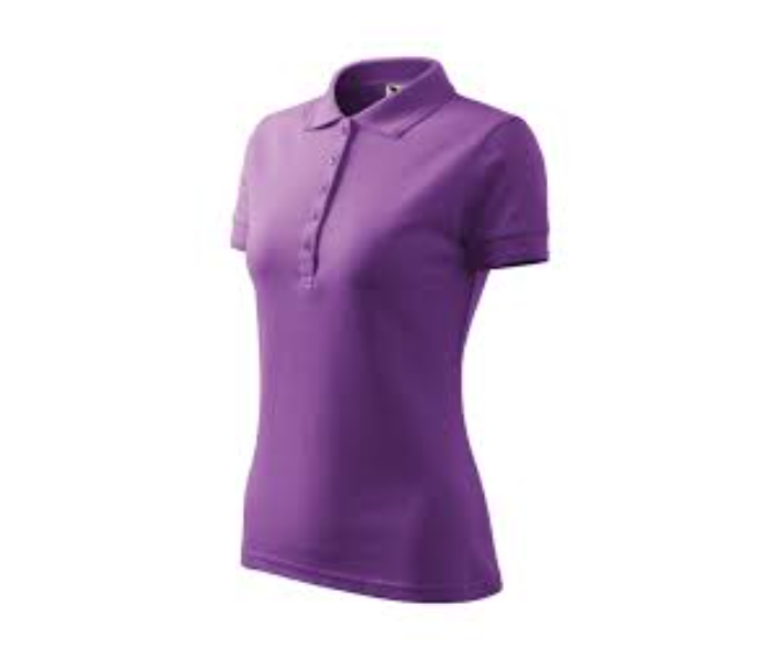 Nafoura Small Polo T Shirt for Women - Purple - Zoom Image