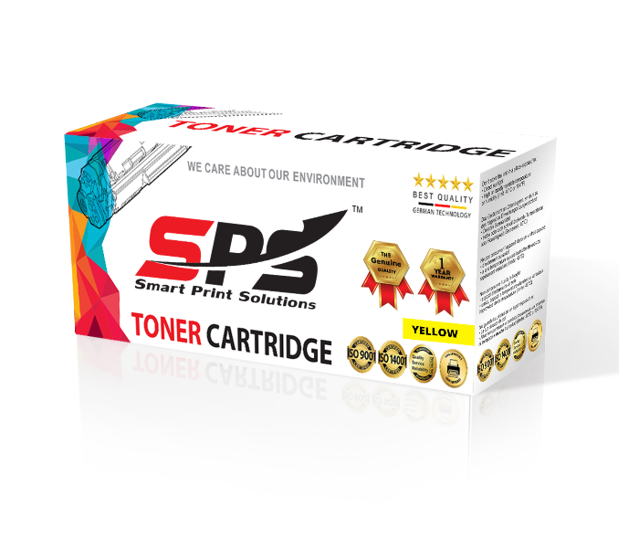 SPS Compatible Toner Cartridge for HP Laserjet CE412A 305A CE-412A 305A - Yellow - Zoom Image