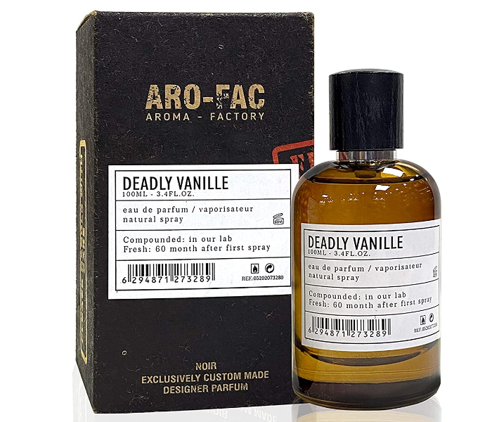 Aro-Fac Deadly Vannile Eau De Parfum 100 ml by Dhamma Perfumes - Zoom Image