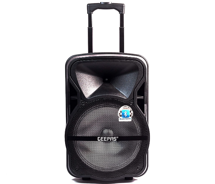 Geepas GMS8568 Portable & Rechargeable Professional Speaker with Remote Control - Zoom Image 1