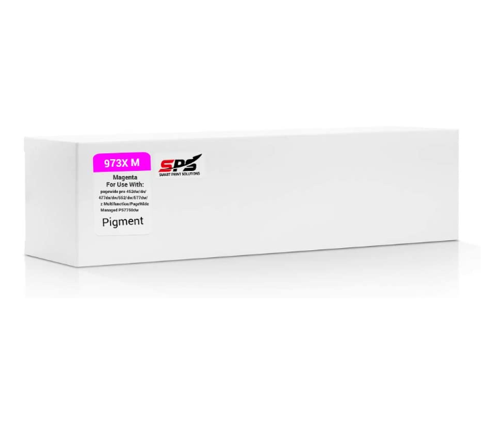 SPS Ink Cartridge 973 xl 973xl Ink Cartridge for HP PageWide - Magenta - Zoom Image