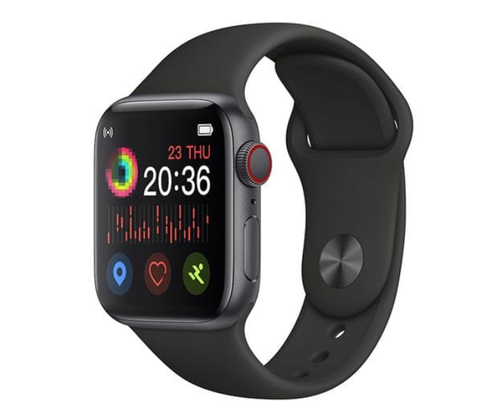 X-6 Bluetooth Touch Smart Watch - Black - Zoom Image