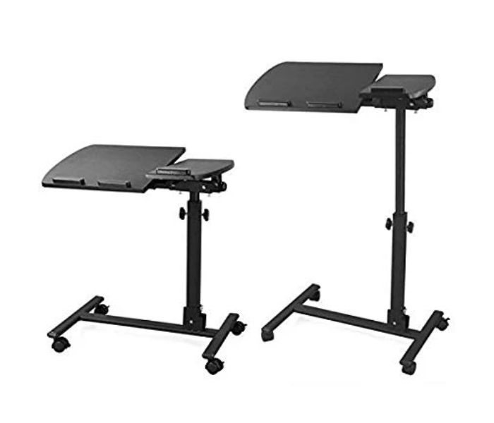 Portable Folding Computer Desk Laptop Table - Black - Zoom Image 2