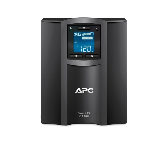 APC 1000VA 230V LCD Tower Smart-UPS with SmartConnect Port - Black - Zoom Image 3