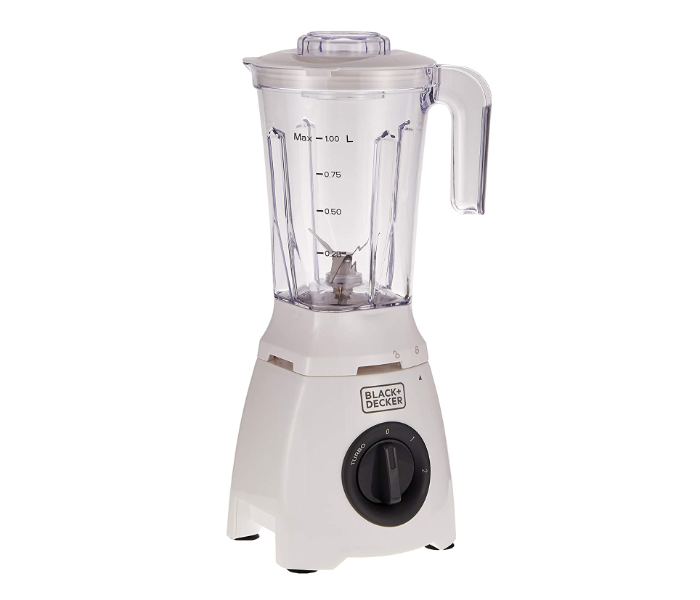 Black and Decker BL405-B5 400W Blender with Grinder - White - Zoom Image 1